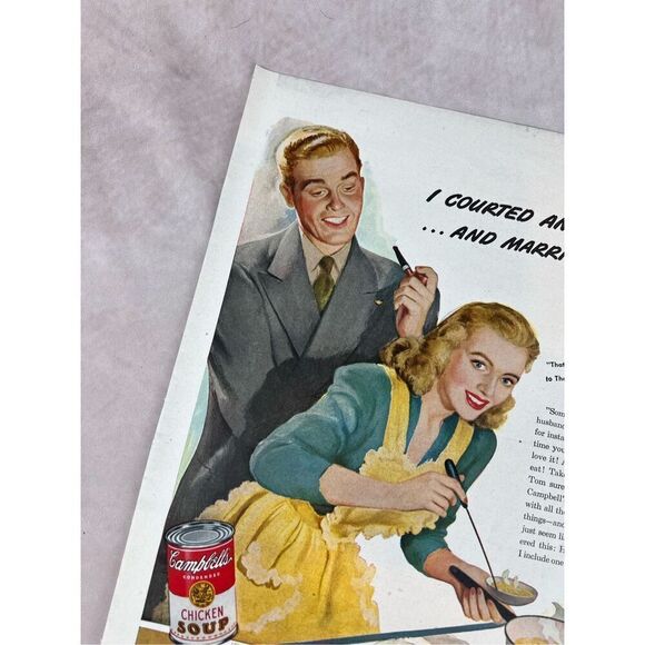 Vintage 1941 Ad for Campbell Soup Print Advertisement - Picture 5 of 5